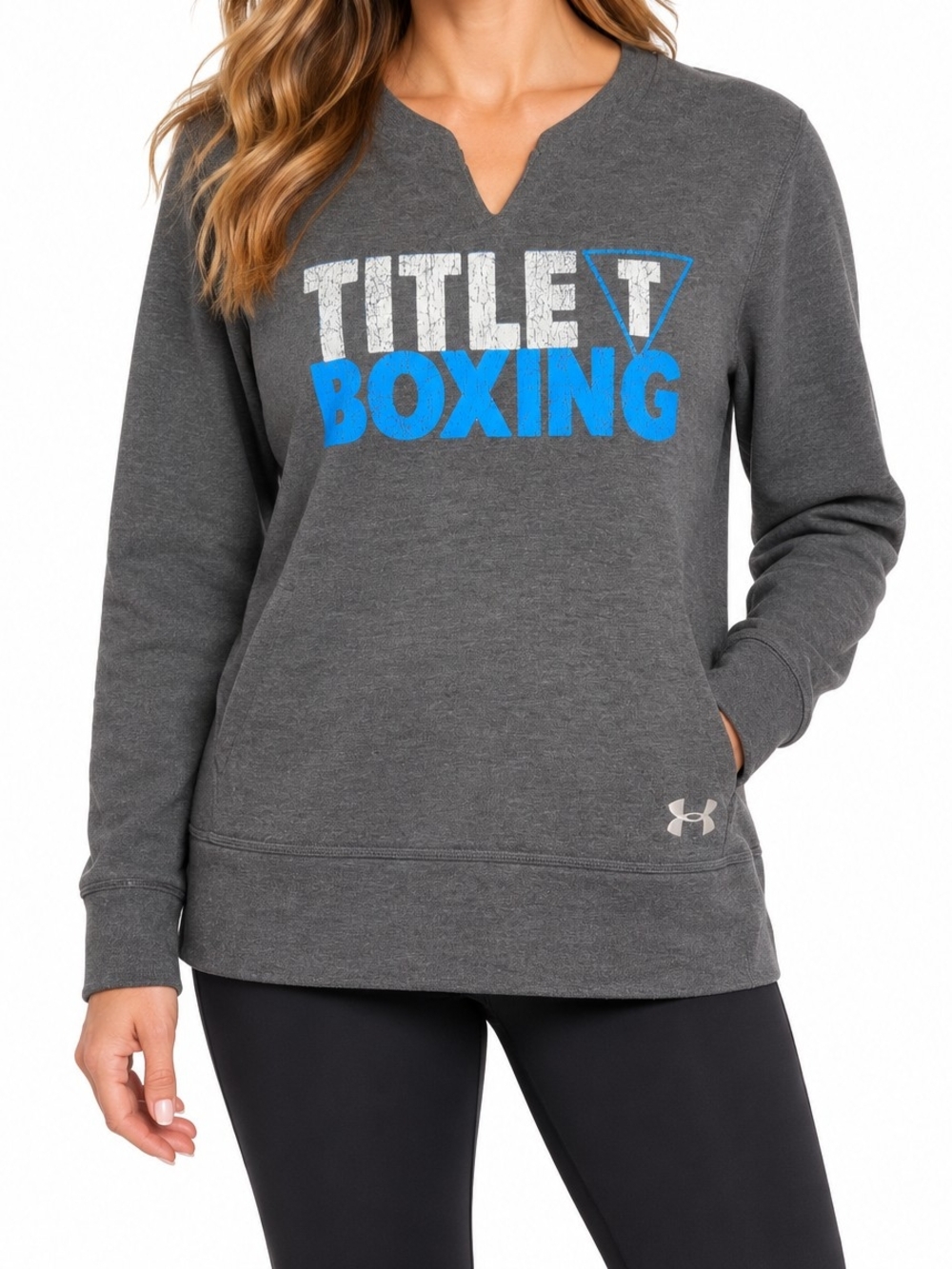 Under Armour Charcoal 'Title Boxing' Hoodie